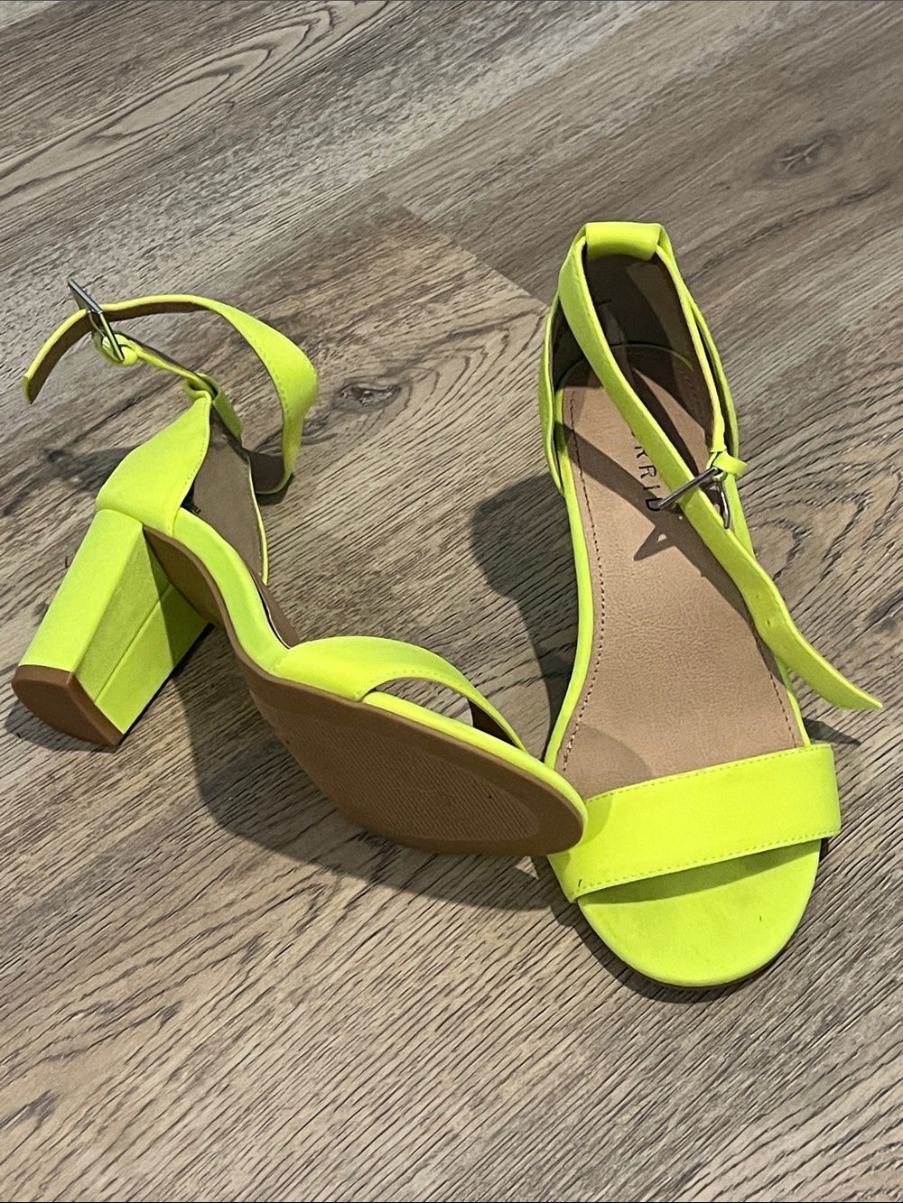 Torrid Neon Yellow Heels